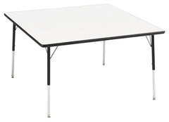 TABLE - CLASSROOM SELECT - SQUARE ACTIVITY TABLE - 42 W X 42 D IN - SPECIFY PRODUCT HEIGHT - MARKERBOARD - LOCKEDGE - SPECIFY TOP COLOR - SPECIFY EDGE COLOR - SPECIFY LEG COLOR - STANDARD