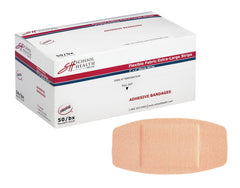 BANDAGE ADHESIVE FLEX FABRIC XL 2X4 BOX OF 50