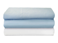 FOUNDATIONS - COT SHEETS - COZYFIT - PACK OF 12 - 50 L X 22 W IN - SPECIFY COLOR