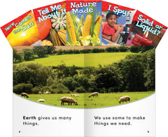 BOOKS PHYSICAL SCIENCE GR K SET OF 5