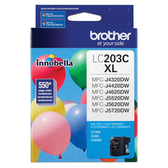 CARTRIDGE INK TONER BROTHER BRTLC203C CYAN