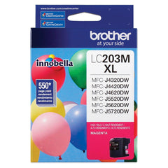 CARTRIDGE INK TONER BROTHER BRTLC203M MAGENTA
