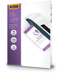 LAMINATING POUCE LGL 3ML FEL52455 PACK OF 100