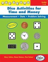 BOOK DICE ACTIVITIES FOR TIME AND MONEY GR 1-3