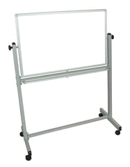 MARKERBOARD - LUXOR WORKSPACES - REVERSIBLE MAGNETIC WHITEBOARD - MOBILE - 36 W X 24 H IN