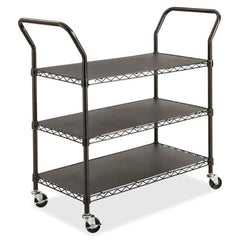 WIRE UTILITY - CART 3 SHELVES