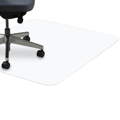 CHAIR MAT PC 45X53 N/STUD LORELL FURNITURE CHAIR MATS CHAIR MATS RECTANGULAR POLYCARBONATE