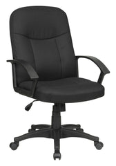 CHAIR EXEC MIDBACK FAB LORELL FURNITURE CHAIRS - SEATING EXECUTIVE FABRIC MID-BACK CHAIRS