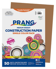 CONST PPR 9X12 LIGHT BROWN PRANG PACK OF 50