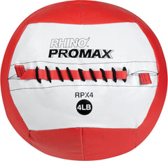 RHINO PROMAX - MEDICINE BALL - 4 POUND - RED - EACH