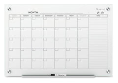 BOARD CALENDAR GLASS 3X2 FT QRTGC3624F