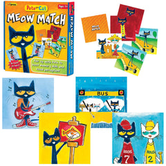 GAME PETE THE CAT MEOW MATCH AGE 3+