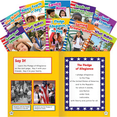 BOOKS SOCIAL STUDIES GR 1 SET OF 10