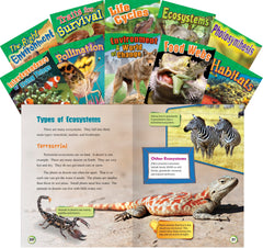 BOOKS - LETS EXPLORE LIFE SCIENCE GR 2-3 SET OF 10