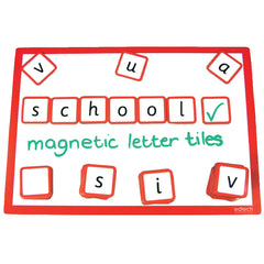 Magnetic Letter Tiles Set Of 98