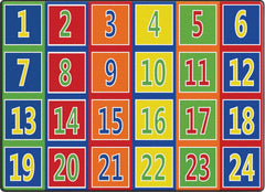 FLAGSHIP CARPETS - NUMBER ROWS 123 - 6 FT X 8 FT 4 IN RECTANGLE - PRIMARY