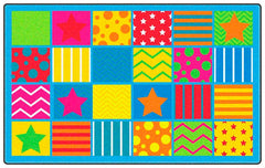 FLAGSHIP CARPETS - SILLY SEATING - 6 FT X 8 FT 4 IN RECTANGLE