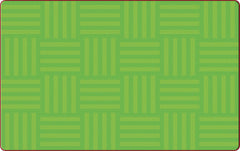 FLAGSHIP CARPETS - HASHTAG TONE ON TONE - 6 FT X 8 FT 4 IN RECTANGLE - LIME