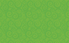 FLAGSHIP CARPETS - SWIRL TONE ON TONE LIME - 6 FT X 8 FT 4 IN RECTANGLE