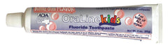 TOOTHPASTE - BUBBLEGUM FLAVOR 3OZ TUBE