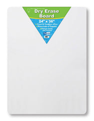DRY ERASE BOARD PLAIN 24 X 36 IN