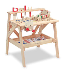 WOODEN PROJECT WORKBENCH SET OF 61