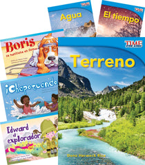 BOOKS EXPLORA LA TIERRA/EXPLORE EARTH SPANISH SET OF 6