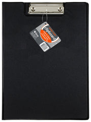 CLIPBOARD FOLDER PLASTIC BLACK
