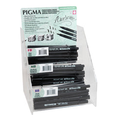 PEN BRUSH SAKURA PIGMA PRO ASST BLACK SET OF 72