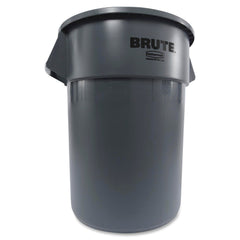 RECEPTACLE - BRUTE VENTED WASTE CONTAINER - 55 GALLON CAPACITY - 33 H IN - GRAY COLOR - EACH