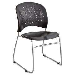 CHAIR REVE SLED BASE STACK SAF6804BL PACK OF 2