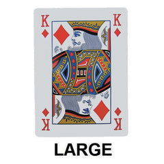Large Printed Playing Cards Set