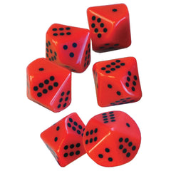 Ladybird Dice Pack 6