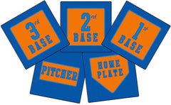 STAYPUT THROW DOWN BASE SET - SET OF 5