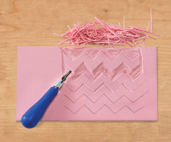 PRINTING BLOCK SPEEDY-CARVE 3X4 INCH PINK PACK OF 8