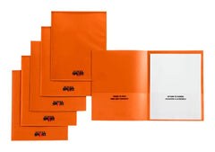 FOLDER TAKE HOME HEAVY DUTY ORANGE SCHOOL SMART PACK OF 24
