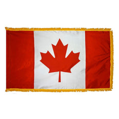 FLAG - 3X5 FT CANADA HEM AND FRINGE