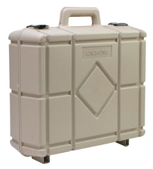 CARRYING CASE FOR AUDIO EQUIPMENT - CALIFONE 2001 - BEIGE