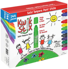 PAINT TEMPERA SOLID KWIK STIX PRIMARY SET OF 144