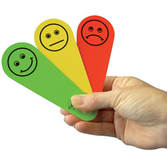 Traffic Light Fan.Pack Of 30