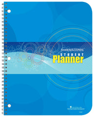 PLANNER HAMMOND STEPHENS UNDATED WEEKLY STUDENT PLANNER 8X10