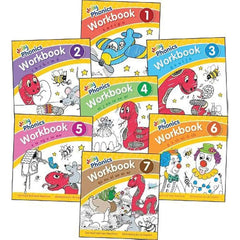 Jolly Phonics Workbooks X7 No.1-7