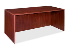 CLASSROOM SELECT - DESK SHELL RECTANGULAR MAHOGANY - LLR69373