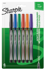 MARKER SHARPIE PEN ASST COLORS SET OF 6