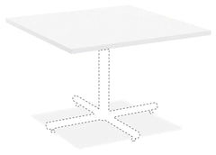 TABLETOP 36INX36IN WHITE - LLR99858