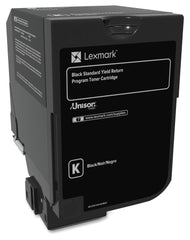 CARTRIDGE INK TONER LEXMARK LEX74C1SK0 BLACK