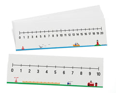 ADDITIONAL WRITE-ON WIPE OFF NUMBER LINES 0-10/0-20 SET OF 10