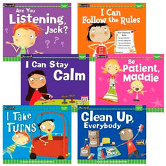 BOOKS I AM IN CONTROL OF MYSELF ENGLISH SET OF 6