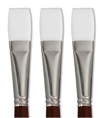 BRUSH OPTIMUM WHT TKLN LH BRT SZ 8 - SAX PACK OF 3