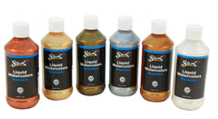 PAINT WATERCOLOR LIQUID SAX 8OZ ASST METALLIC SET OF 6